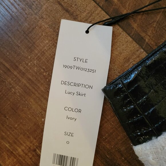 New With Tags Veronica Beard Lucy Skirt Size 0 - Picture 5 of 5